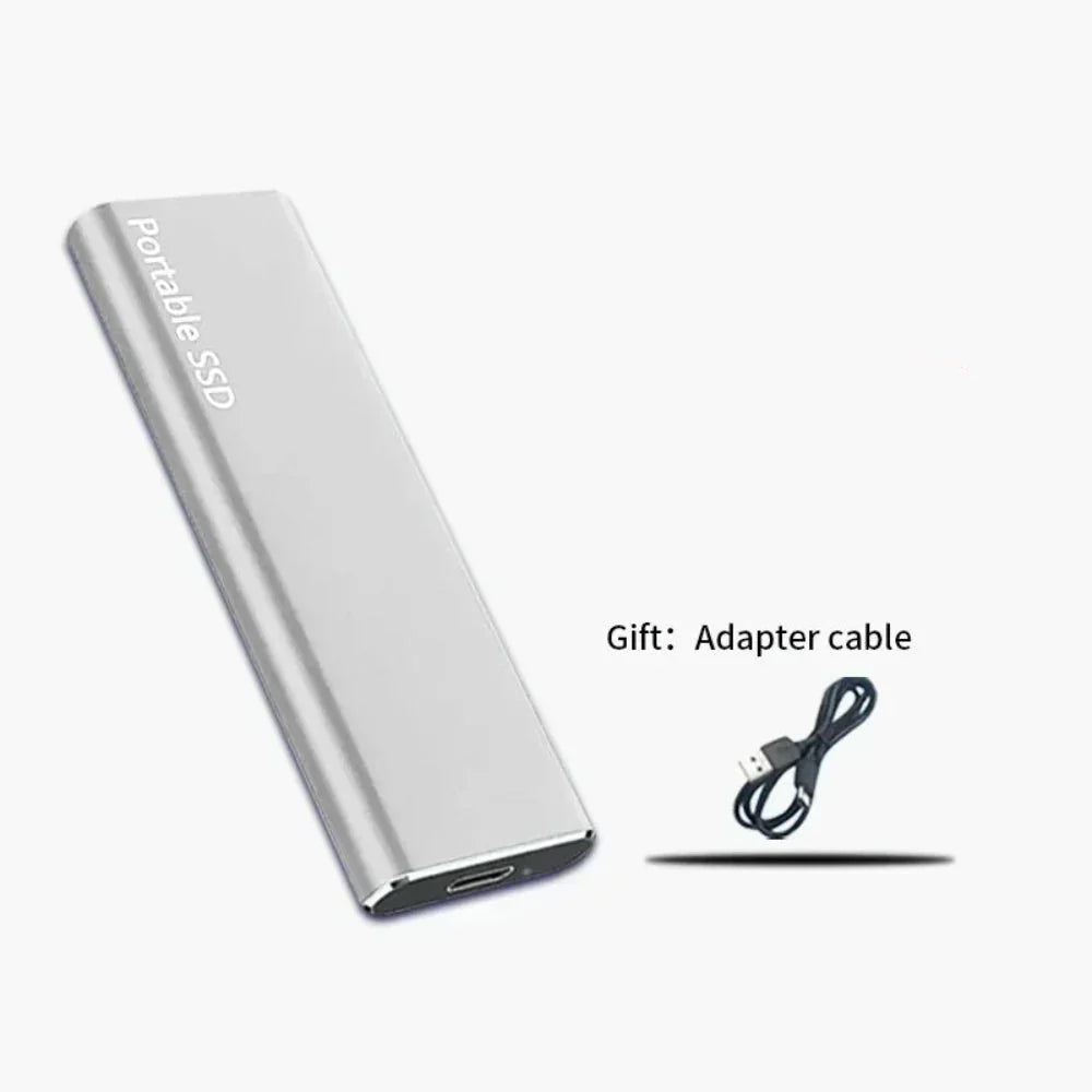 Portable External SSD USB 3.2 For Fast Storage And Quick Backups