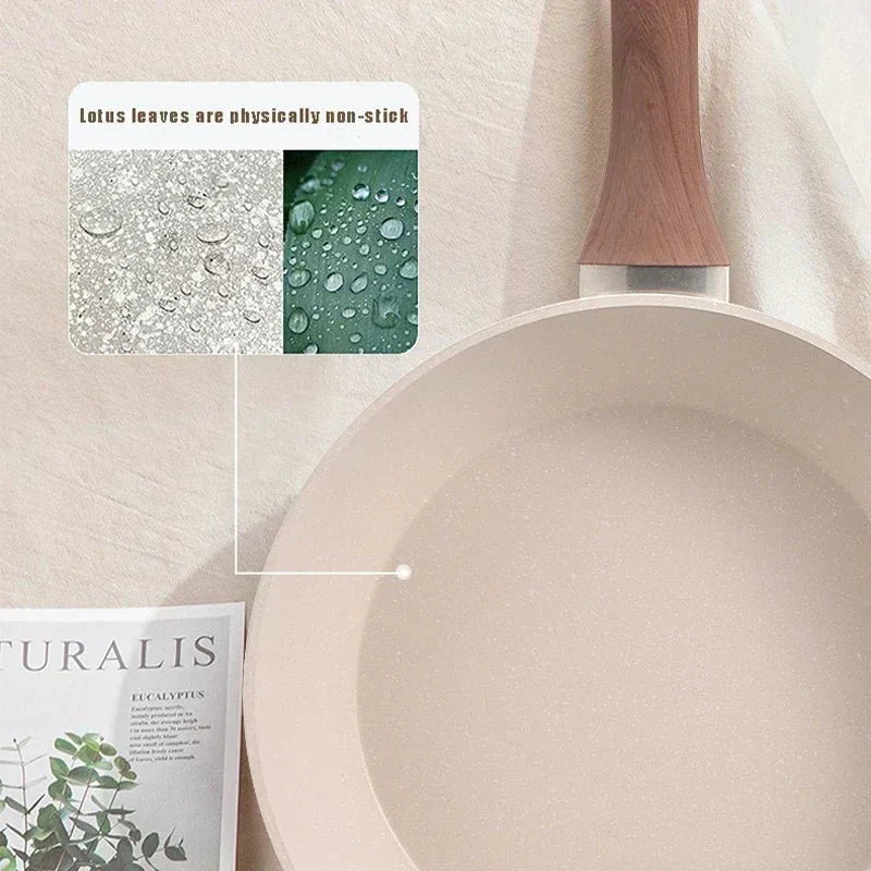 TerraStone Deep Nonstick -pannu lääketieteellisellä kivipinnoitteella kaasulle ja induktiolle