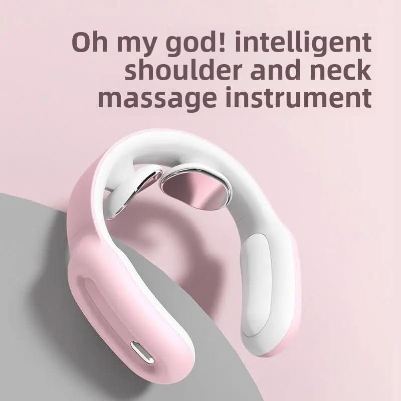 AstraEase Electric Neck Massager With Heat For Pain Relief
