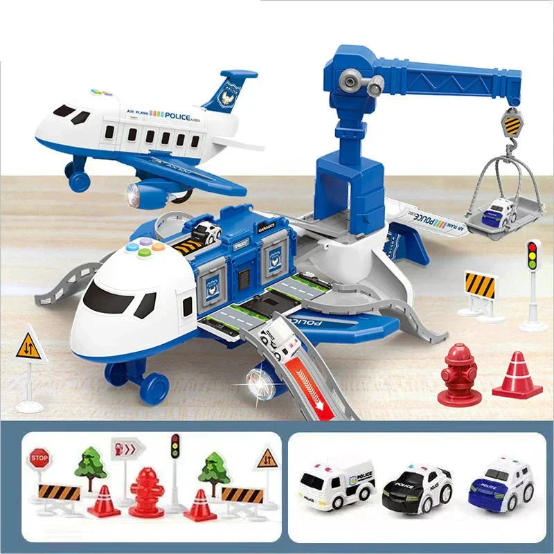 AeroNova musikalisches dehnbares Verformungsflugzeug-Spielzeug