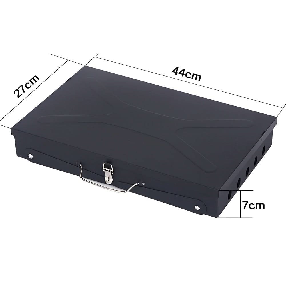 TrailPeak Fold Grill Klappbarer Stahl-Garten-Grill für Camping und Garten