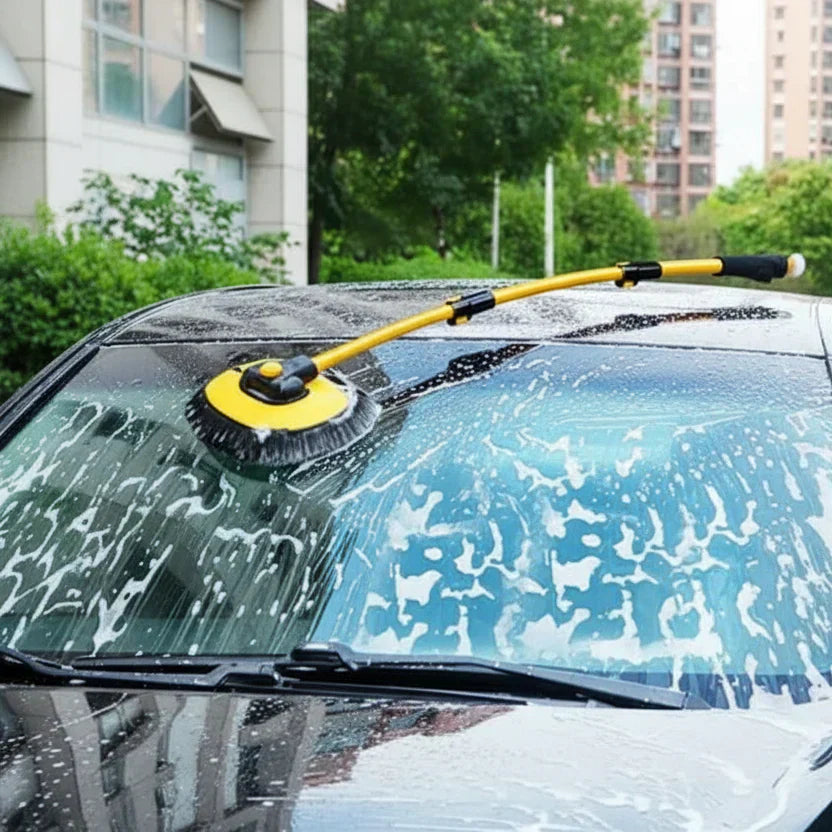 AeroSweep Pro Autowaschmopp mit Teleskop-Chenille-Reinigungsbürste