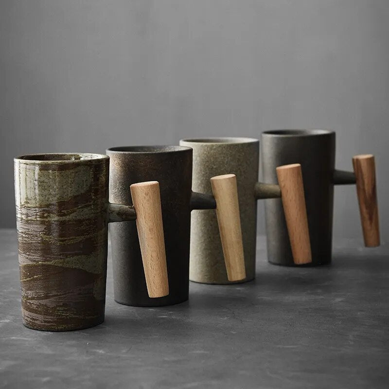 TerraNord Earthy Nordic Latte Mugs For Coffee Lovers