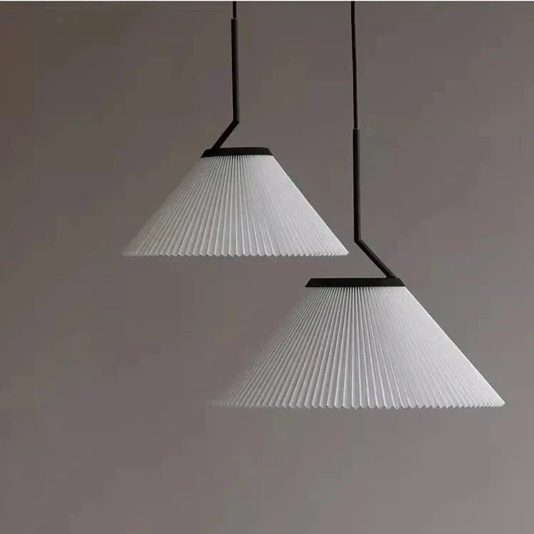 Velora Crème Plissé Hanglamp Met Warm Licht En Zachte Scandinavische Stijl | Snurv