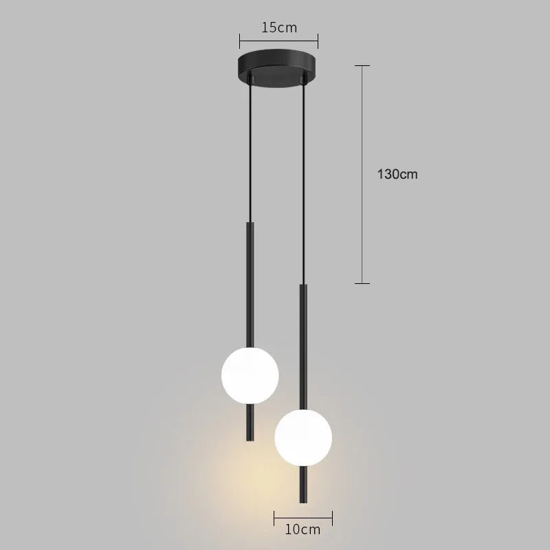 Luminaires suspendus NovaGlow pour salons et couloirs modernes
