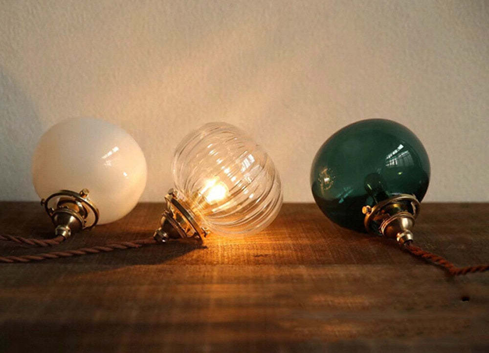 Lampada a Sospensione in Vetro Caelum con Stile Retrò per Spazi Piccoli | Snurv