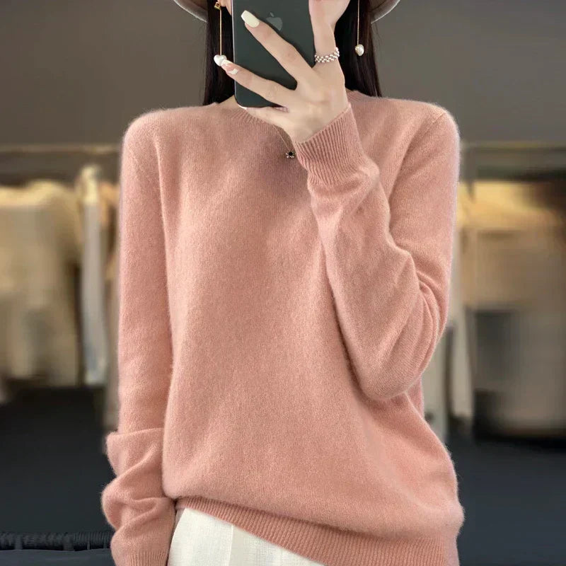 Aurelia Women's 100 Percent Merino Pullover Sweater