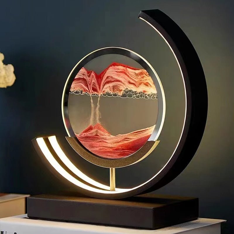 Lampada da tavolo LED Sandlight Quicksand per decorazione d'interni