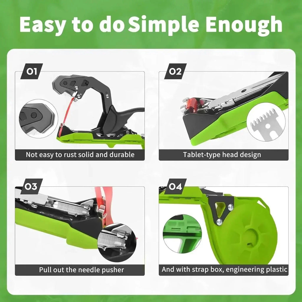 GardenEase Tapener Efficient Plant Tying Device For Plants