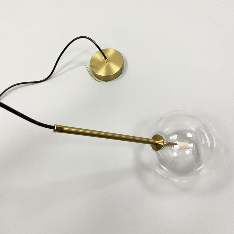 Lunel glazen bol hanglamp voor Scandinavische moderne woningen