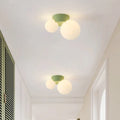 Luméa Double Globe Ceiling Light With French Modern Style
