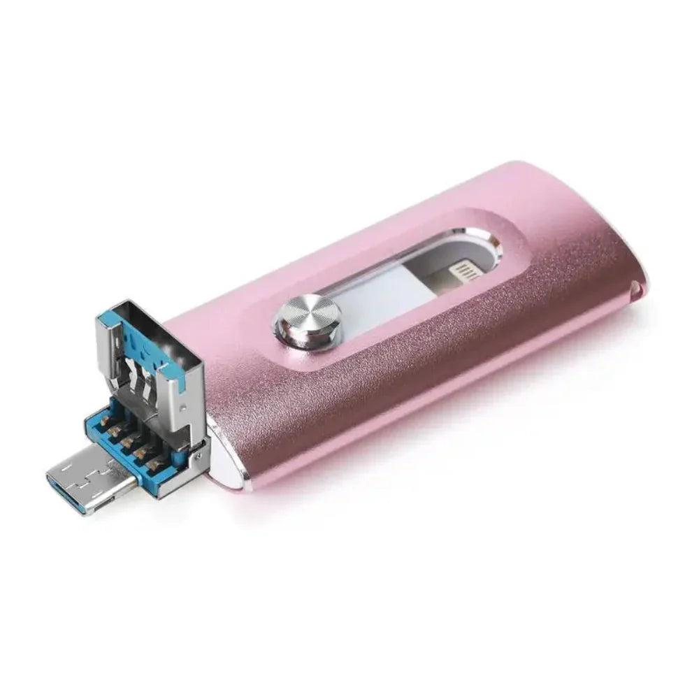 قرص SSD خارجي مدمج مع 4 في 1 USB OTG و USB 3.0