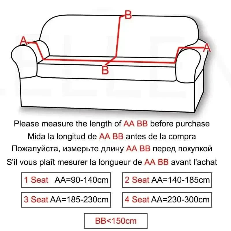VelvetFlex Sofa Cover Elastic and Luxurious for Any Living Room