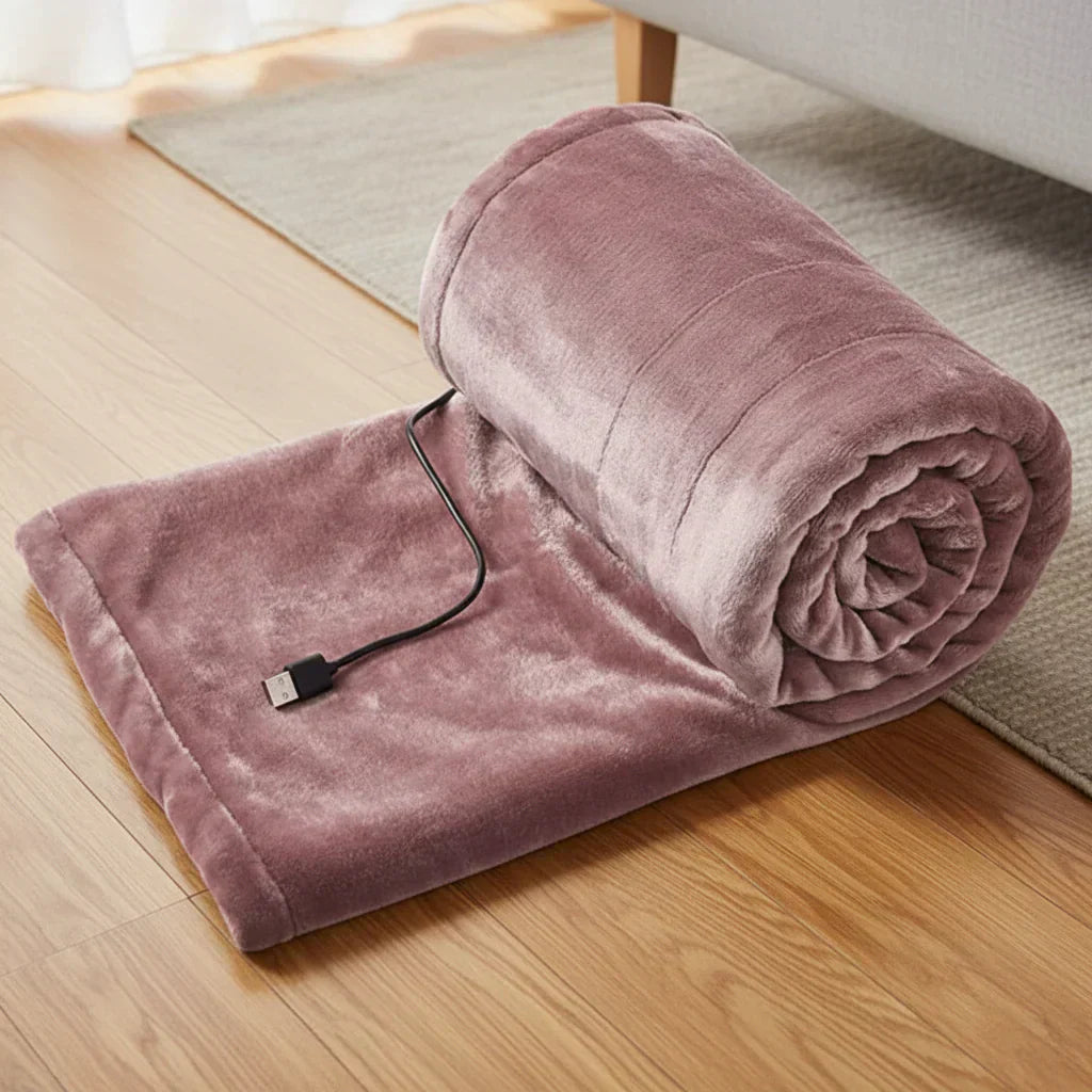 WarmGlide Tragbare USB-Heizdecke mit 3 Wärmeeinstellungen
