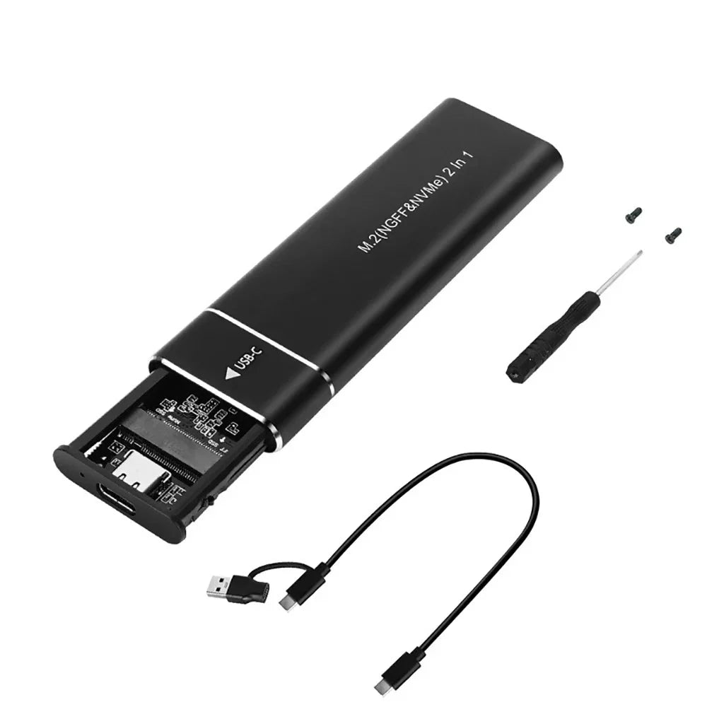 Externes M.2 SSD-Gehäuse für USB 3.1 tragbares Laufwerk