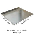 Double-Sided Stainless Steel Cutting Board For Chopping And Kneading