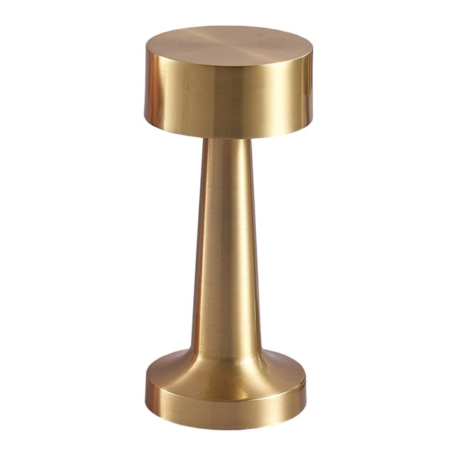LumaNova Retro LED Wireless Rechargeable Table Lamp For Restaurants