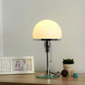 Lampada da tavolo Wilhelm Bauhaus in vetro nordico, luce di design