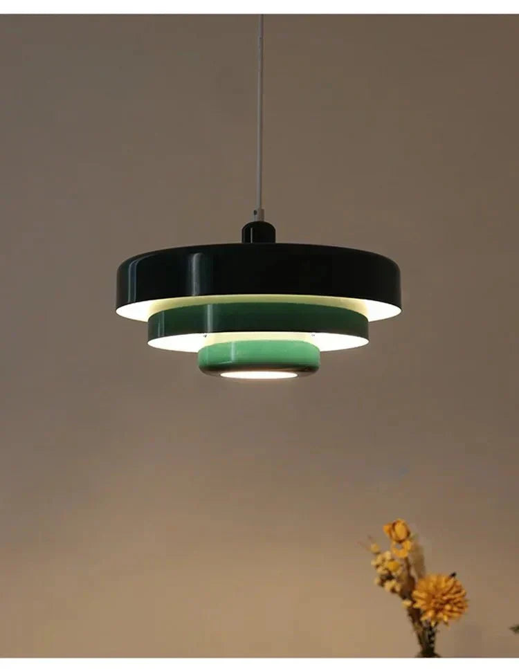 Lumina Three Tier Pendant Light In Macaron Colors For Living Rooms
