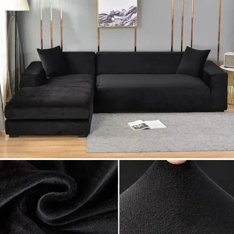 VelvetFlex Sofa Cover Elastic and Luxurious for Any Living Room
