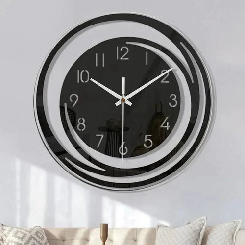 Reloj de Pared Acrílico AuroraTime en Diseño Escandinavo, Silencioso y Estilizado
