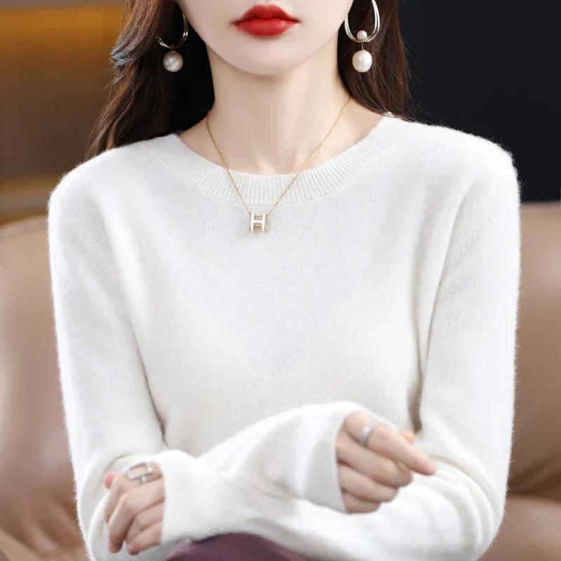 Maglione da donna Nova in 100% pura lana e cashmere Edizione