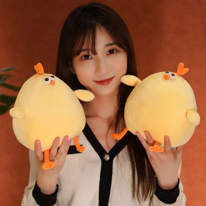 CloudCuddle Pulcino Gigante di Peluche per Grandi e Piccoli Compagni di Coccole