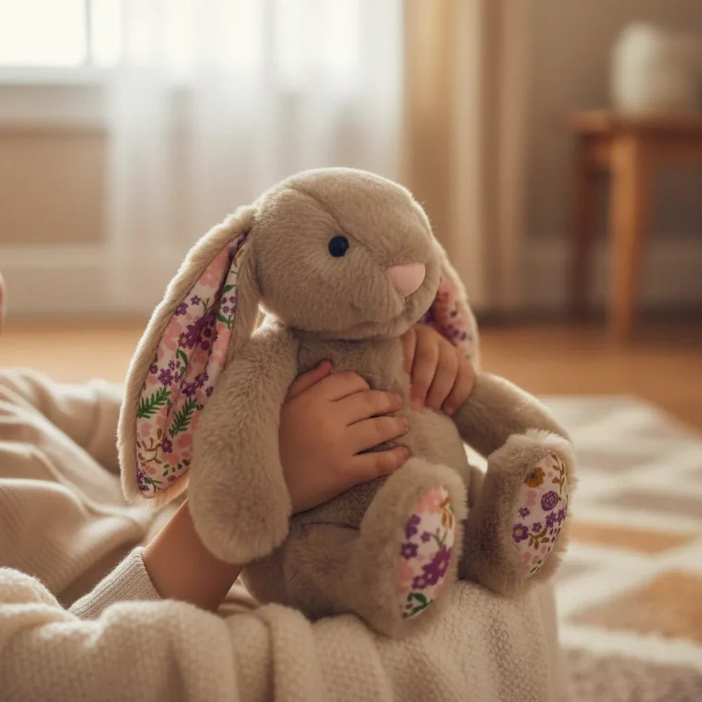 Boneco de Peluche Bunnycat Macio para Presente e Exposição