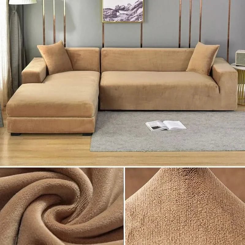 VelvetFlex Sofa Cover Elastic and Luxurious for Any Living Room