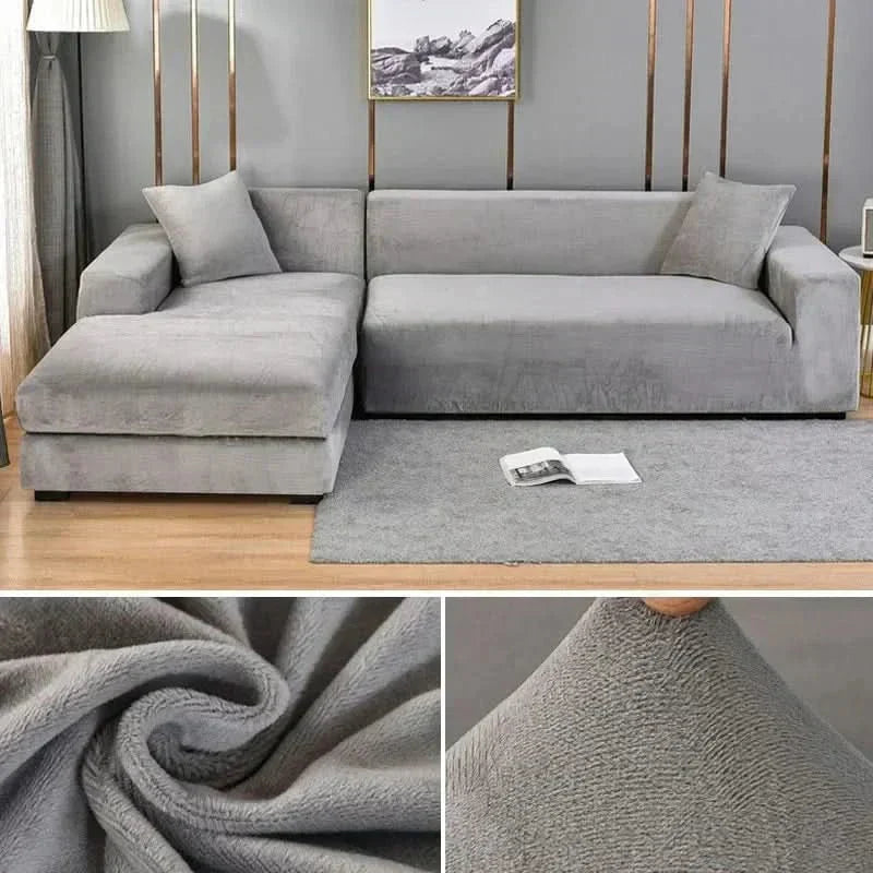 VelvetFlex Sofa Cover Elastic and Luxurious for Any Living Room