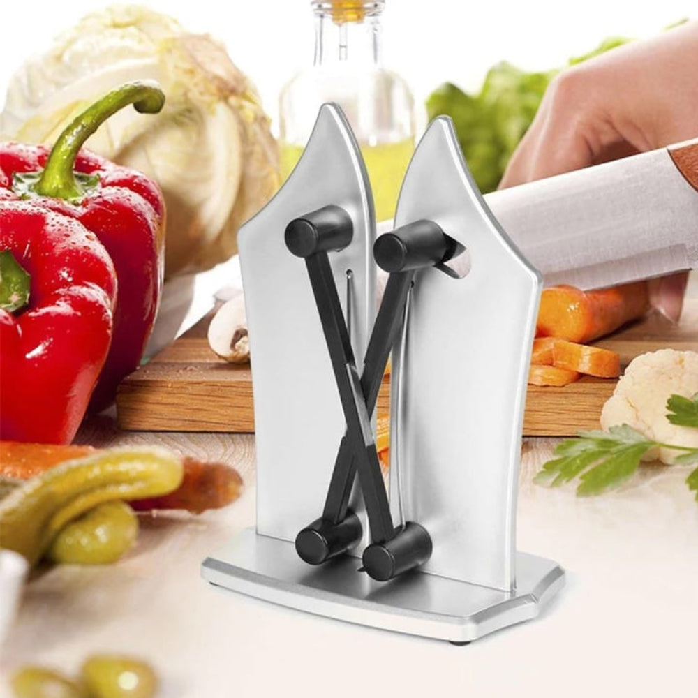 Manual Knife Sharpener For Quick Blade Sharpening In The Kitchen