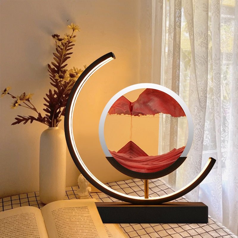 Lampada da tavolo LED Sandlight Quicksand per decorazione d'interni