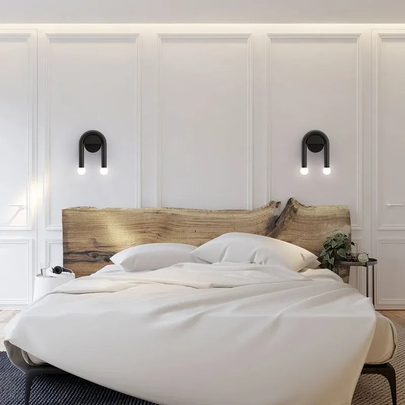Luz de Parede Moderna Arcus Luminária LED Nórdica Minimalista