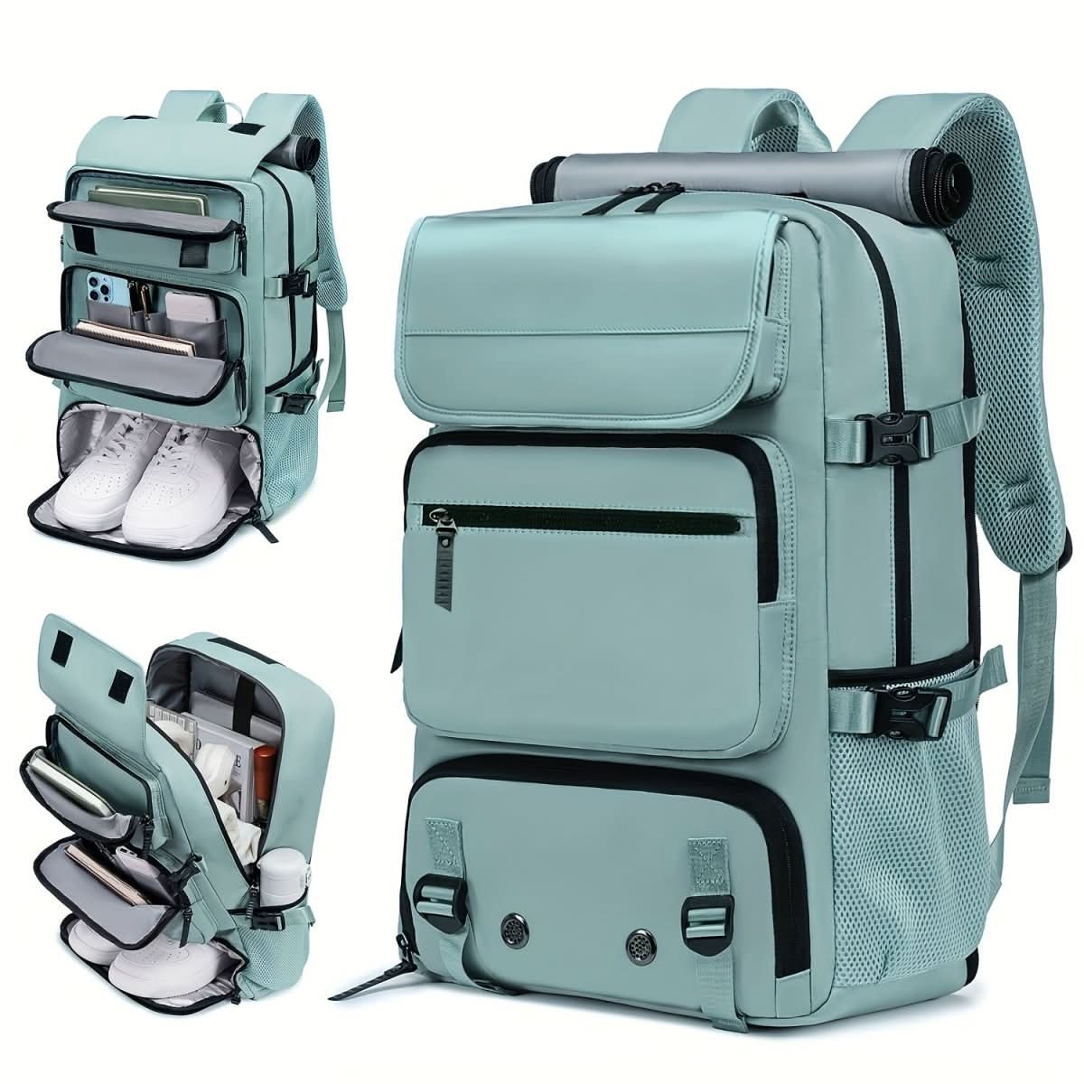 Voyager Max Großer Wasserdichter Reiserucksack mit USB-Anschluss