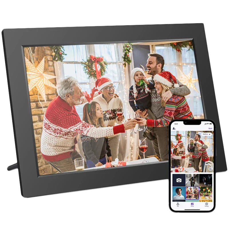 Digitální fotorámeček Memora WiFi s IPS HD dotykovým displejem a 32GB úložištěm