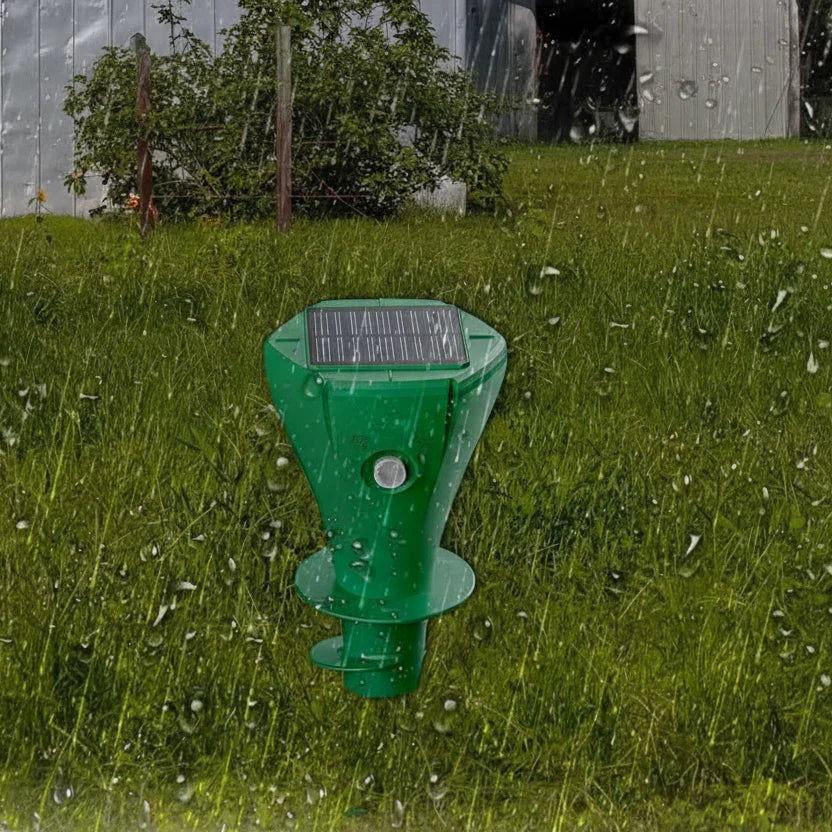 SunGuard Zonne Mollenverjager Met Trilling Voor Tuin En Gazon