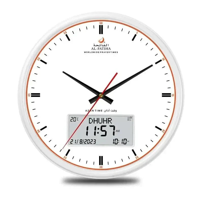 LumaTime modlitební hodiny s automatickou úpravou azánu a deseti zvuky azánu
