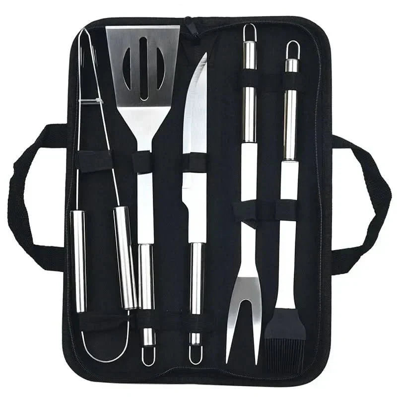 ApexGrill Edelstahl Besteckset Premium Outdoor Grillwerkzeuge