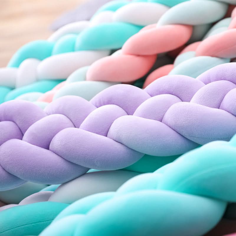 CozyNest Gewebtes Babykissen für sicheren und erholsamen Schlaf
