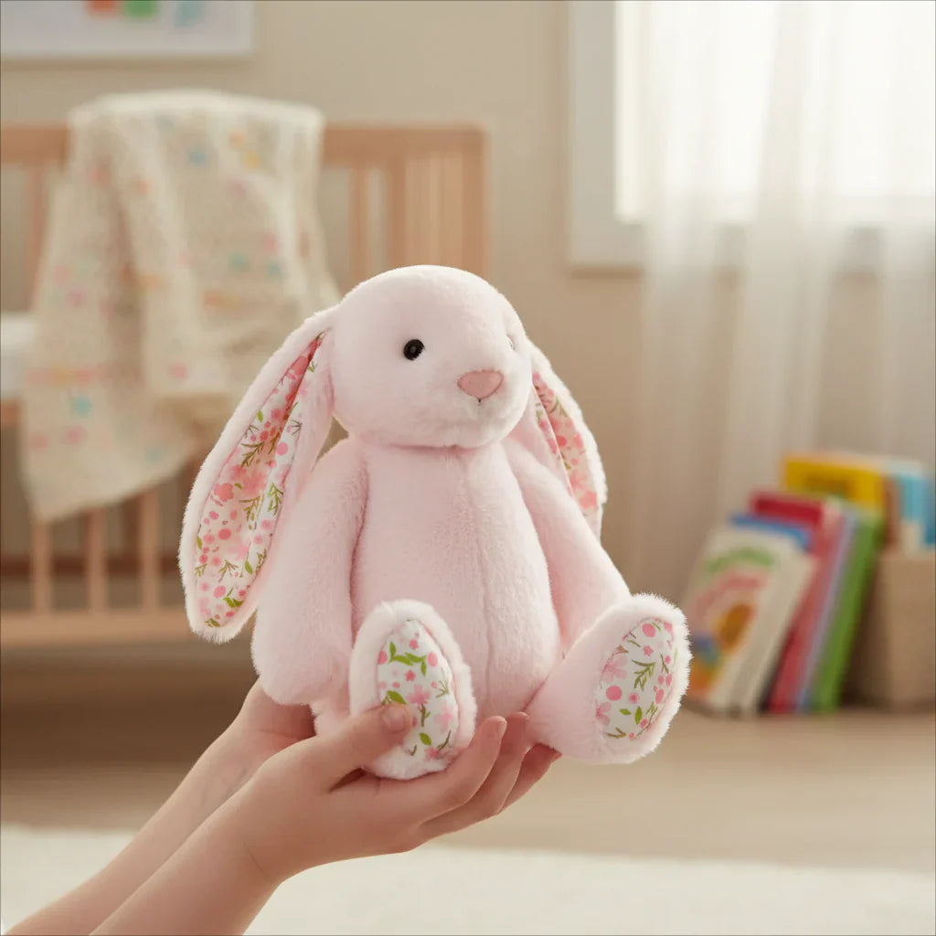 Boneco de Peluche Bunnycat Macio para Presente e Exposição
