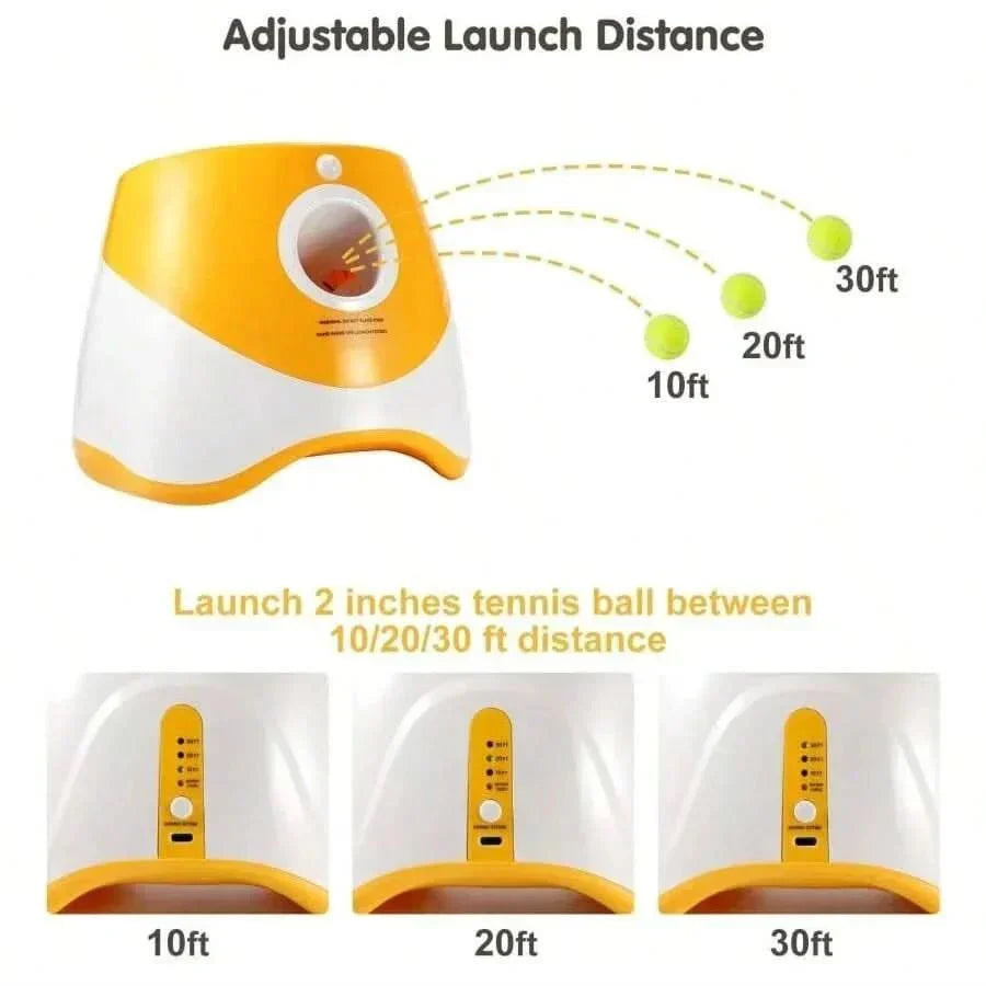 FetchMate automatischer Ballwerfer - wiederaufladbares Hundespielzeug