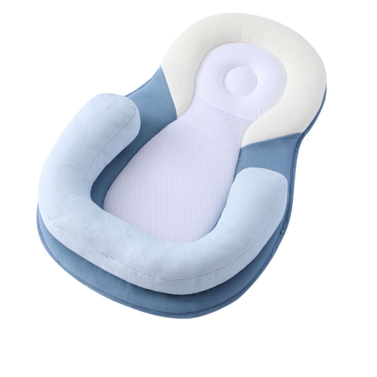 NurtureNest Baby Pillow Ergonomic Pillow for Safe Sleep
