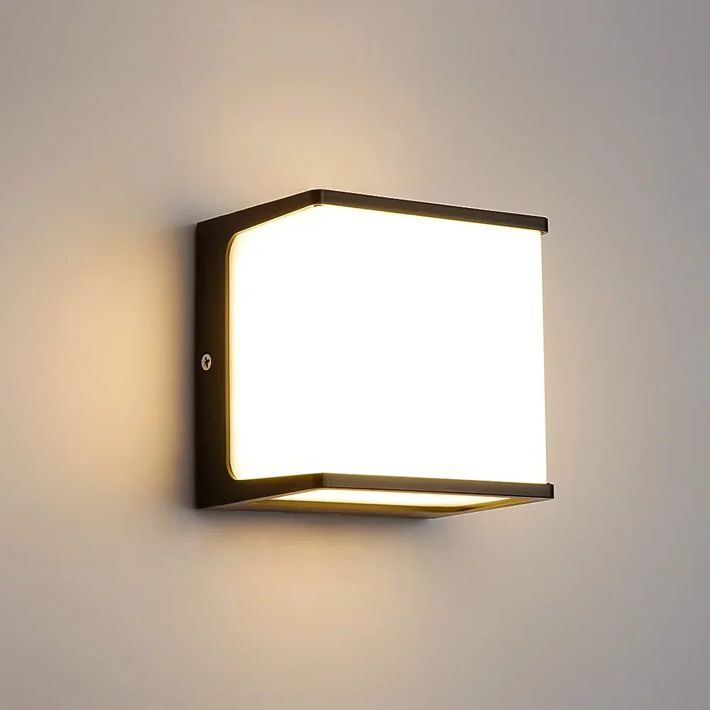 エアロキューブ屋外用防水LED壁掛けライト
