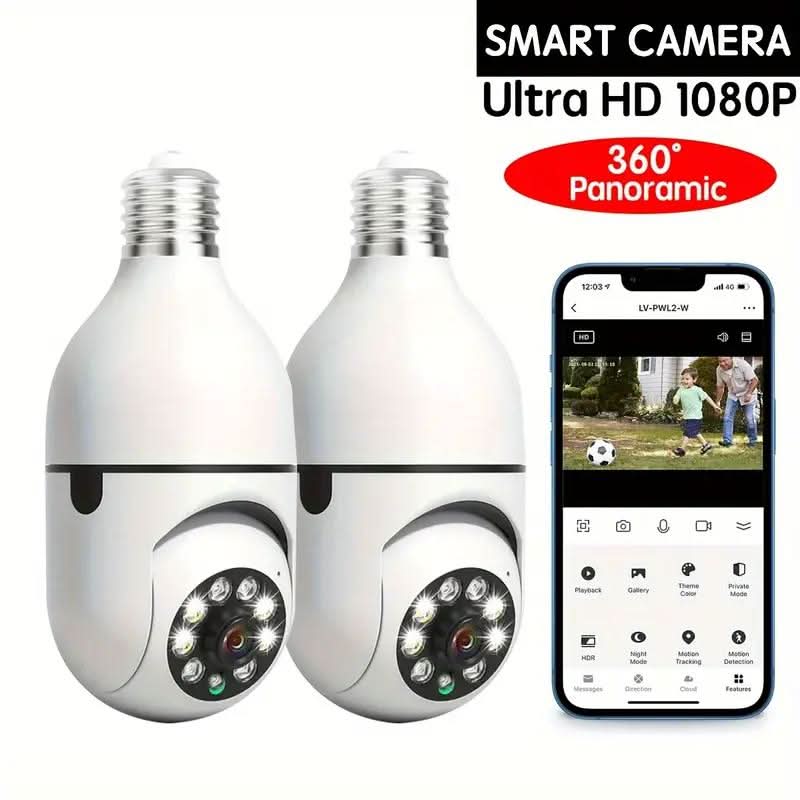 AstraGuard 360stupňová bezpečnostní kamera s nočním viděním a 360stupňovým dohledem