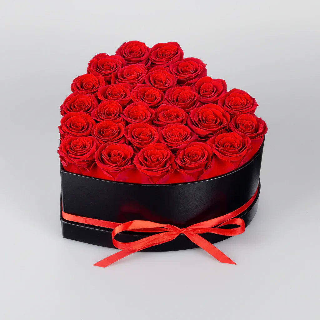 Moederdag Hart Rozen Doos Cadeau Met Kunstbloem Voor Haar Decoratie