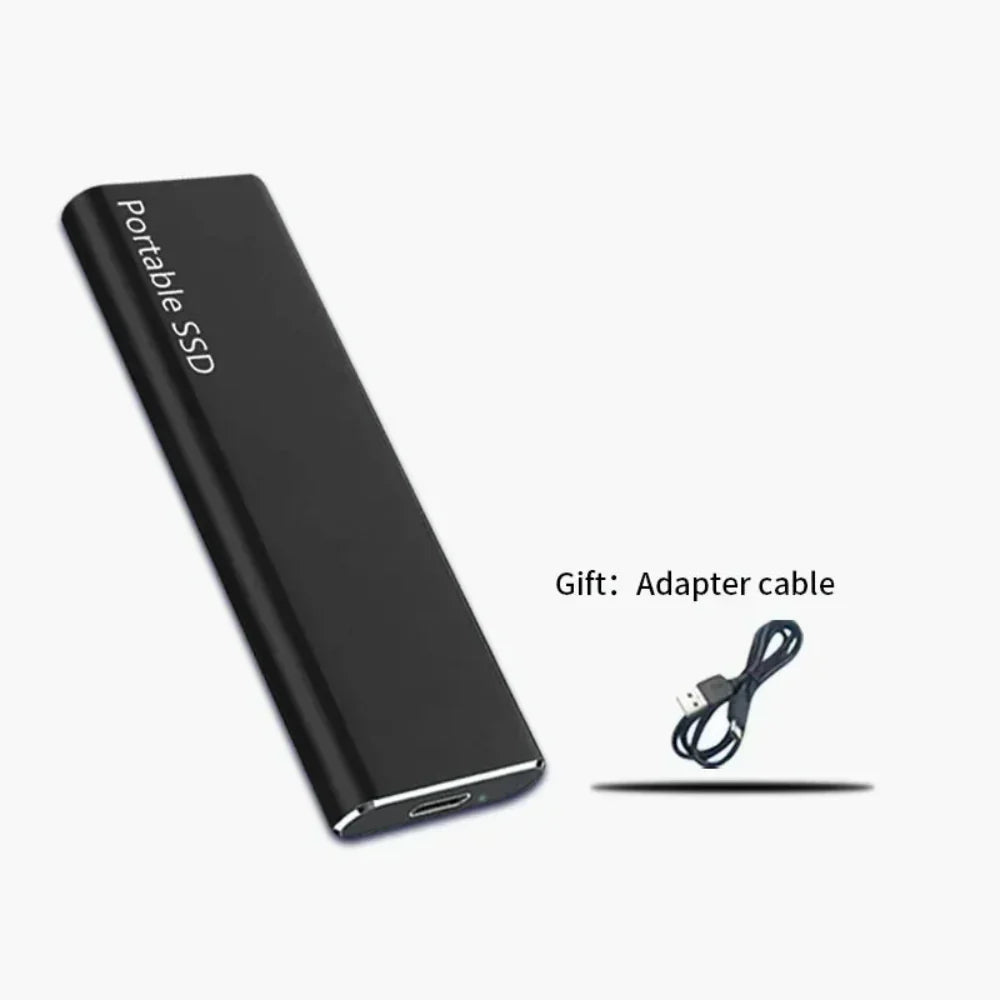 Portable External SSD USB 3.2 For Fast Storage And Quick Backups