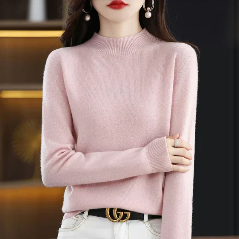 Maglione Aurelia da donna in 100% lana e cashmere per autunno e inverno