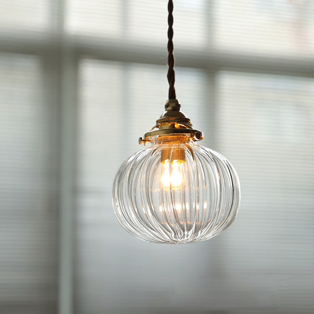 Lampada a Sospensione in Vetro Caelum con Stile Retrò per Spazi Piccoli | Snurv