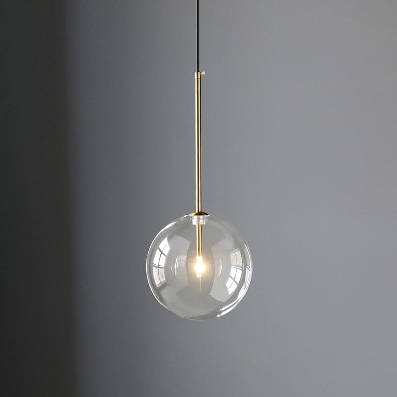 Lunel glazen bol hanglamp voor Scandinavische moderne woningen