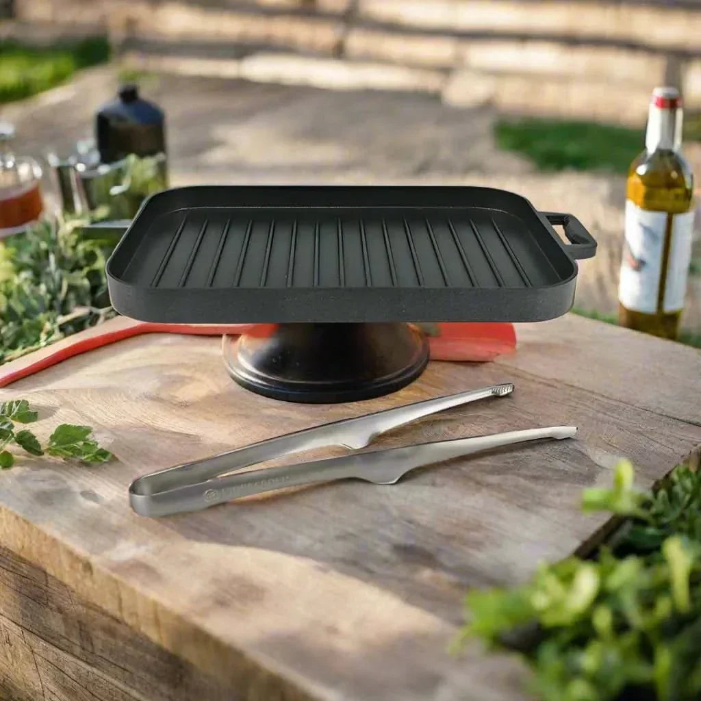 TrailForge Mini Grill Plate Set Portable Outdoor Cookware